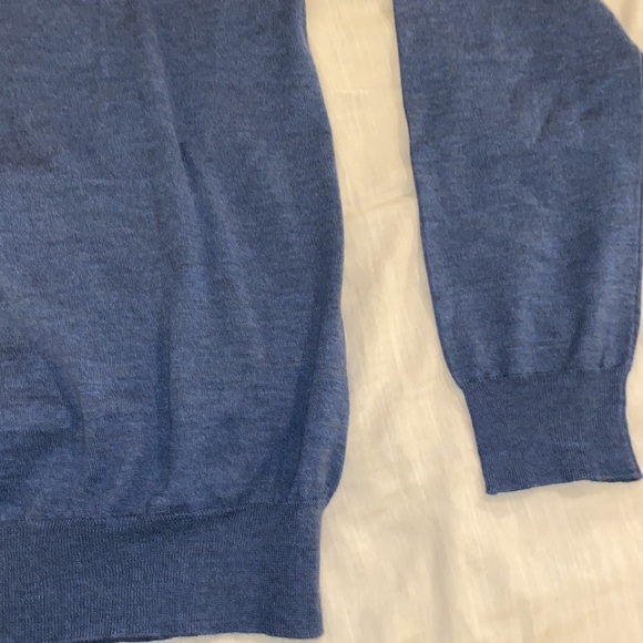 MAURIZIO BALDASSARI Knitted Virgin Wool Collared Sweater - Picture 3 of 7